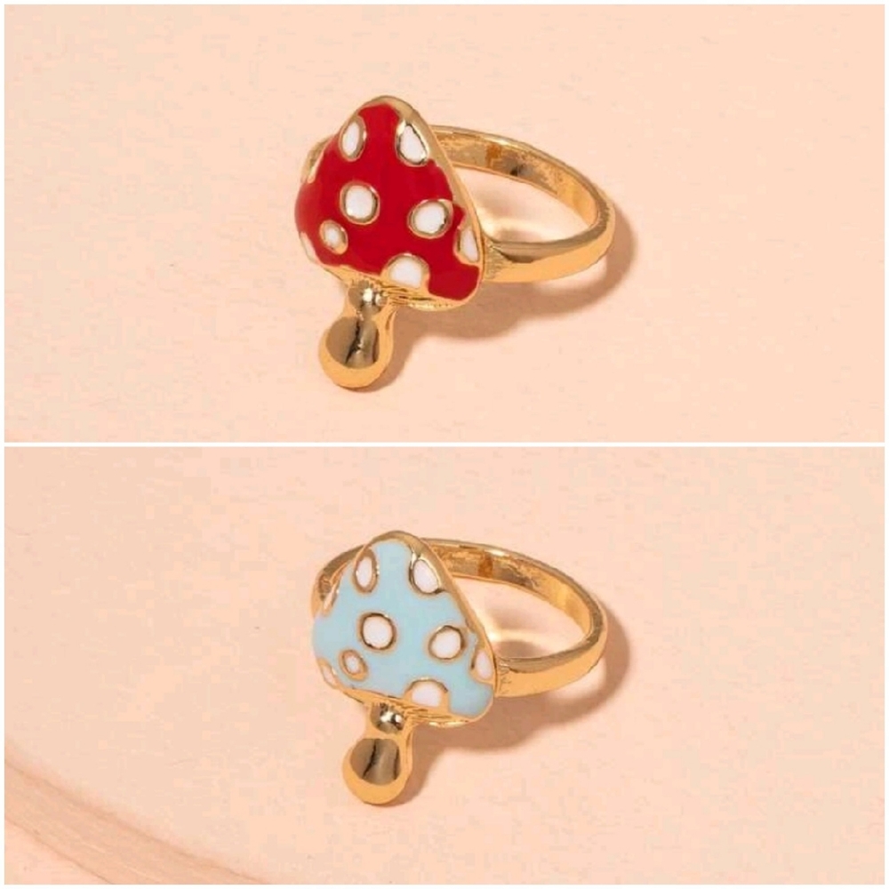 2 Mushroom Rings - Picture 3 of 4